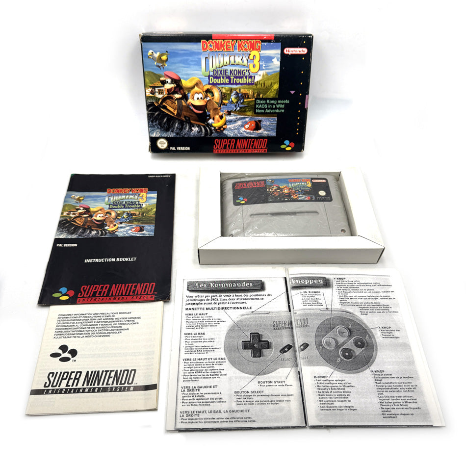 Donkey Kong Country 3 Dixie Kong's Double Trouble! Super Nintendo