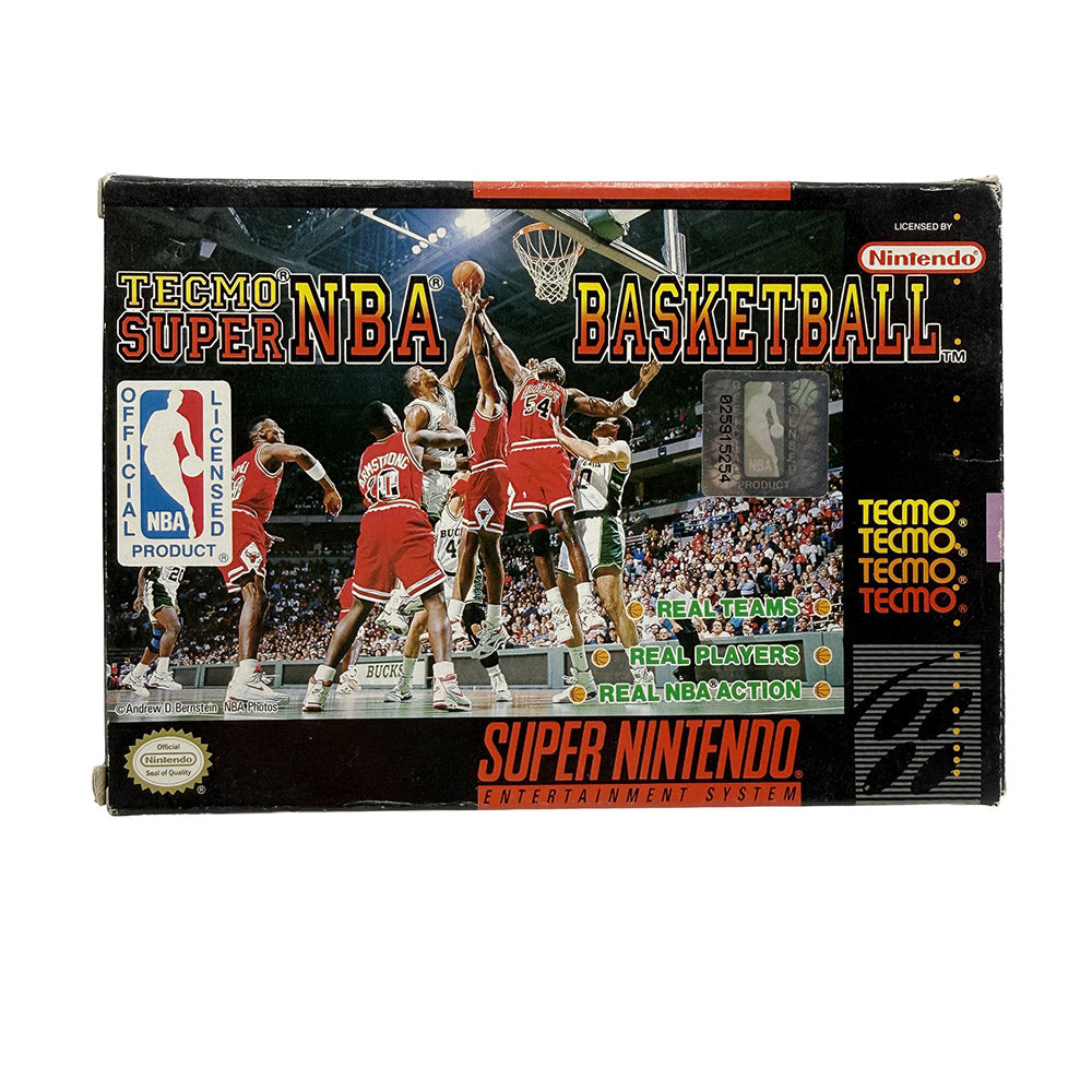 Tecmo Super NBA Basketball Super Nintendo