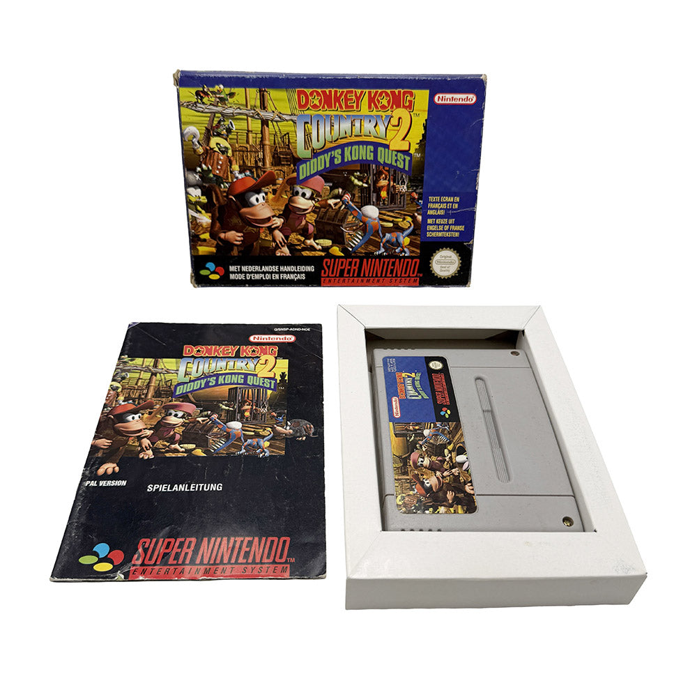 Donkey Kong Country 2 Diddy's Kong Quest Super Nintendo