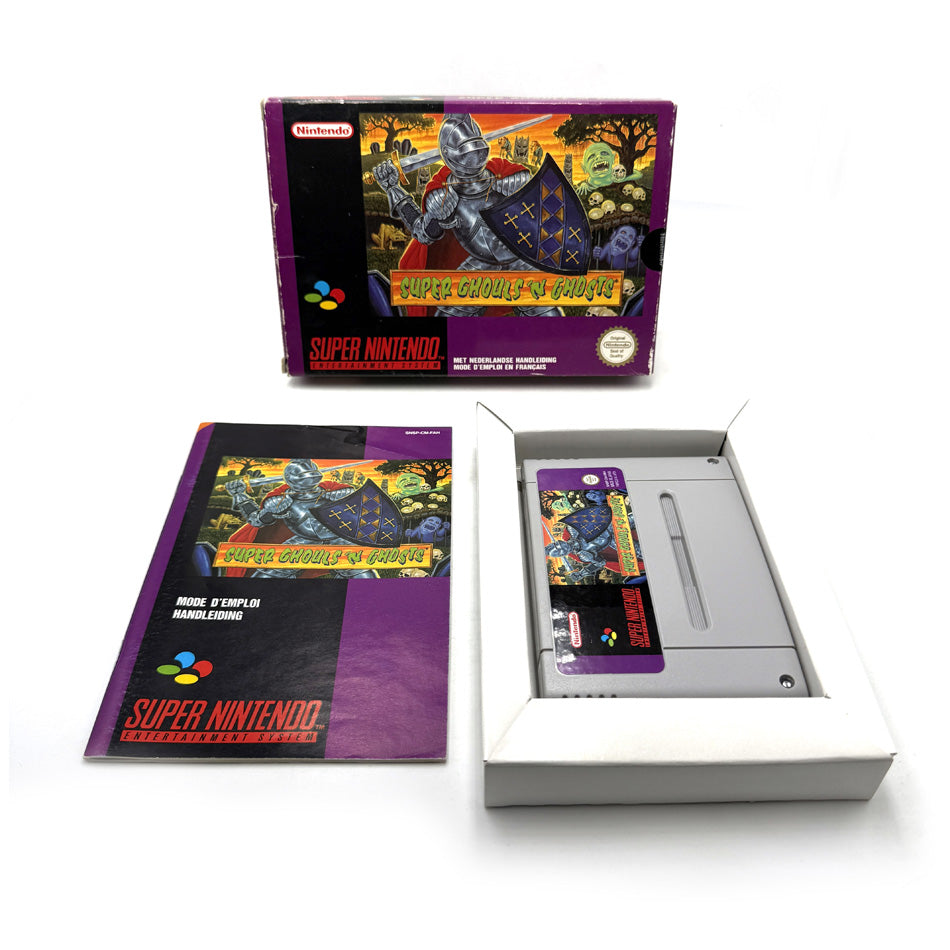 JEU COMPLET GHOULS'N Ghosts - PAL - Megadrive (Custom) EUR 35,90 - FR JEU COMPLET GHOULS'N Ghosts - PAL - Megadrive (Custom) EUR 35,90 - FR