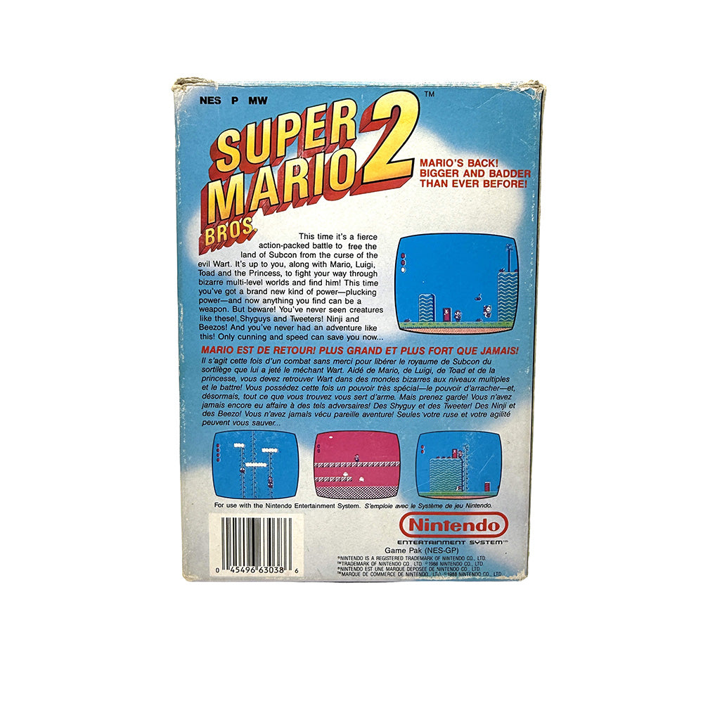 Super Mario Bros 2 Nintendo NES