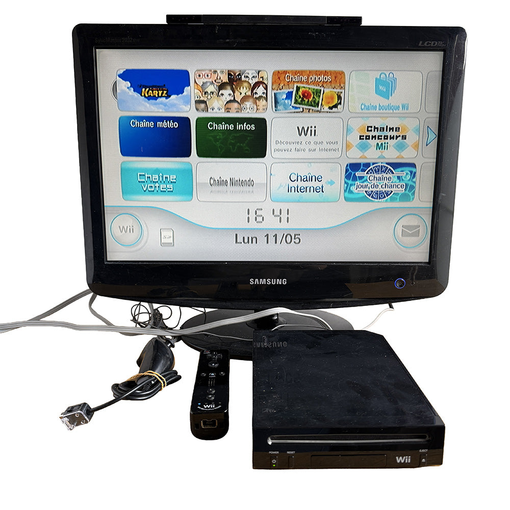 Console Nintendo Wii Black (RVL-101)