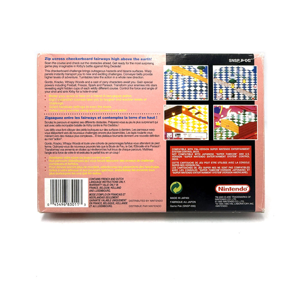 Kirby's Dream Course Super Nintendo