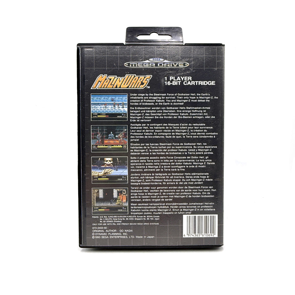 Mazin Wars Sega Megadrive