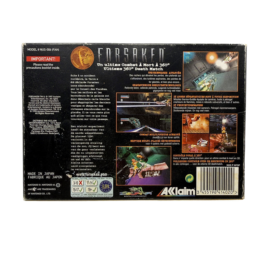 Forsaken Nintendo 64