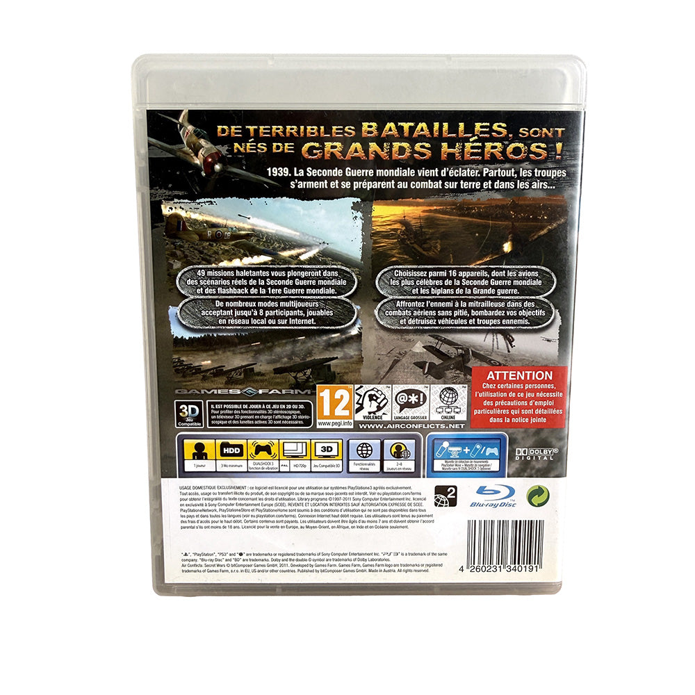 Air Conflicts Secret Wars Playstation 3