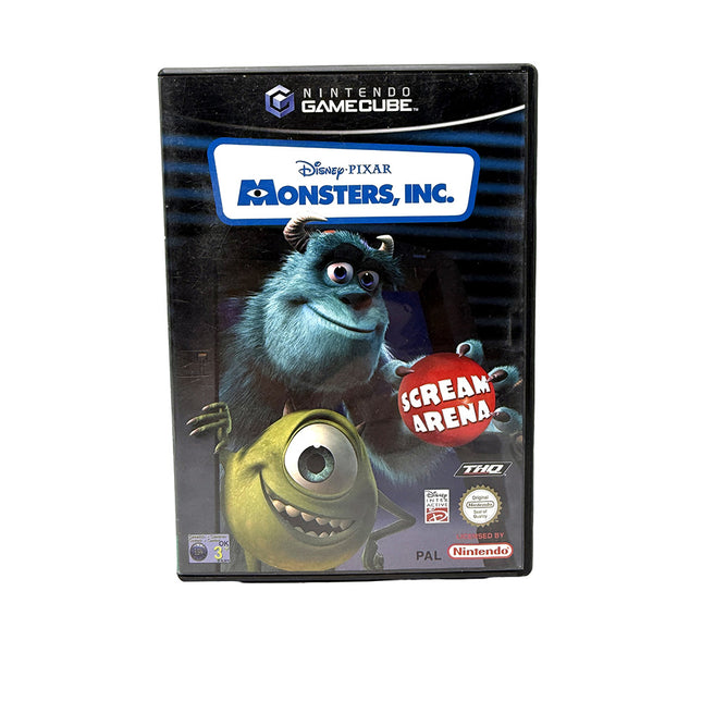 Disney Pixar Monsters Inc. Scream Arena Nintendo Gamecube