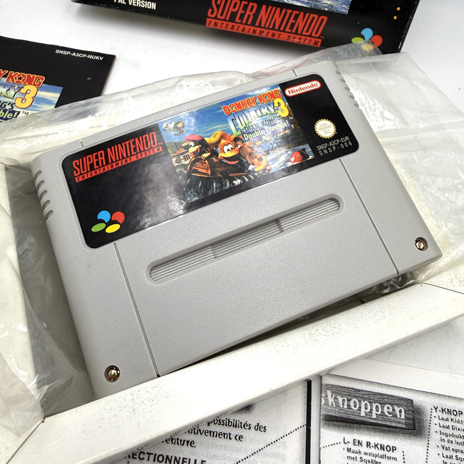 Donkey Kong Country 3 Dixie Kong's Double Trouble! Super Nintendo