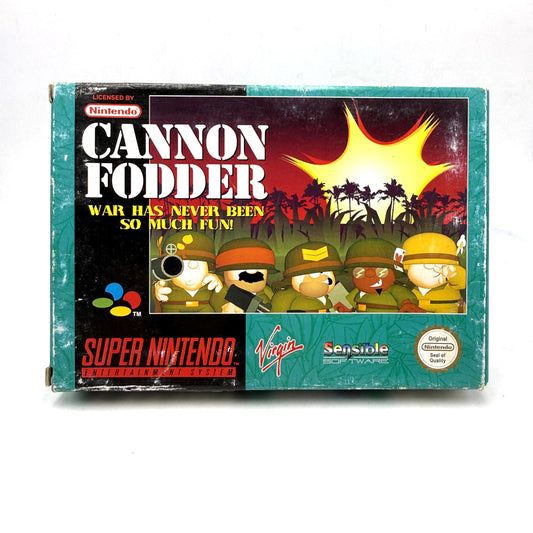 Cannon Fodder Super Nintendo