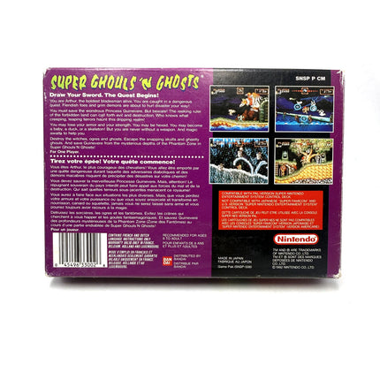 Super Ghouls'N Ghosts Super Nintendo