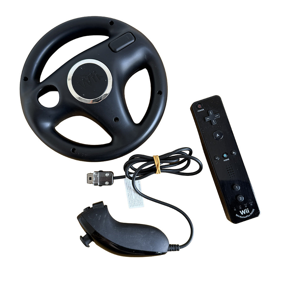Wii Wheel + Nunchuk + Wiimote MotionPlus Inside Nintendo Wii