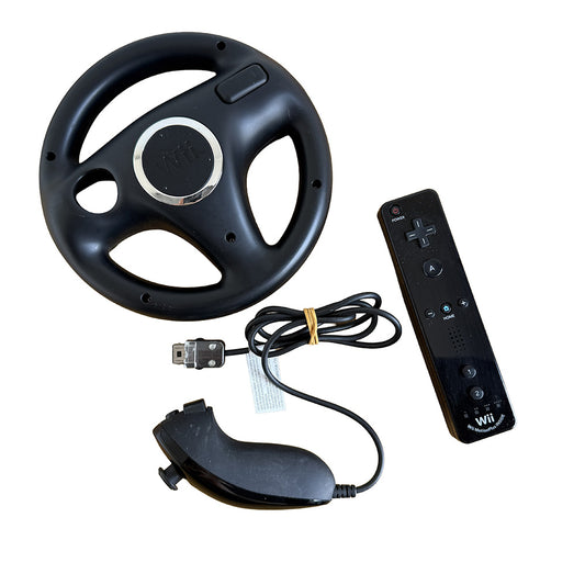 Wii Wheel + Nunchuk + Wiimote MotionPlus Inside Nintendo Wii