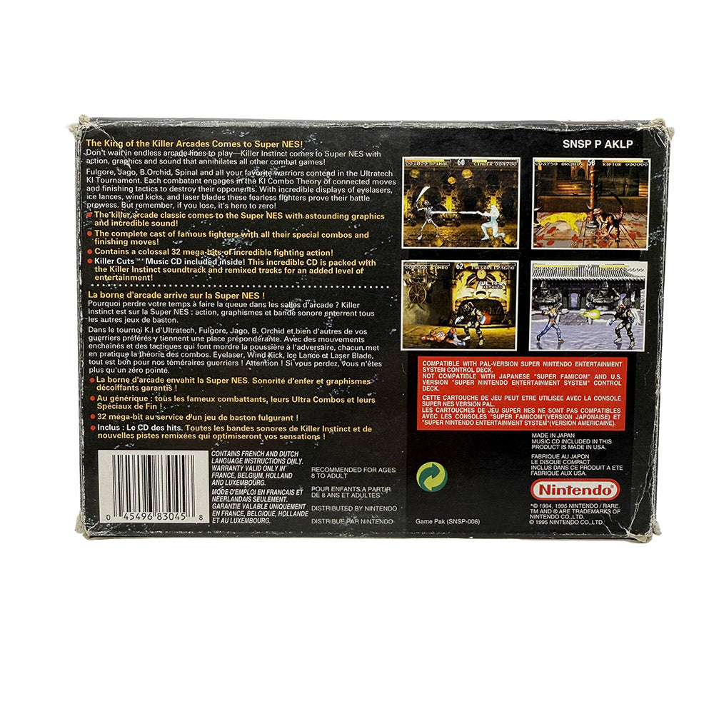 Killer Instinct Super Nintendo