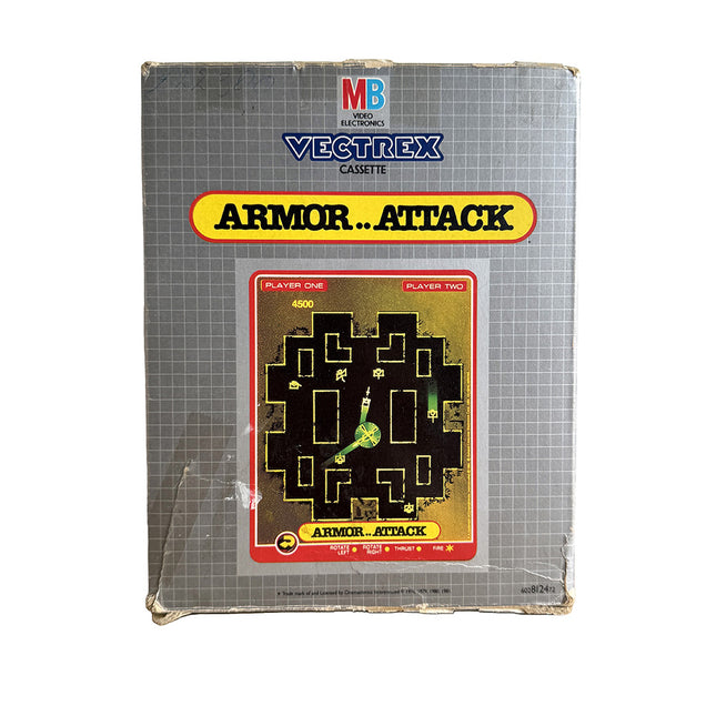 Cassette Armor Attack MB Vectrex