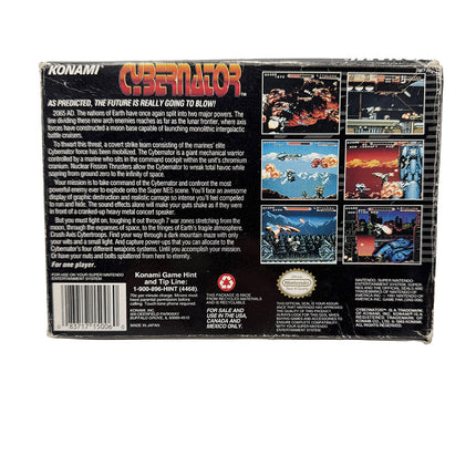 Cybernator Super Nintendo