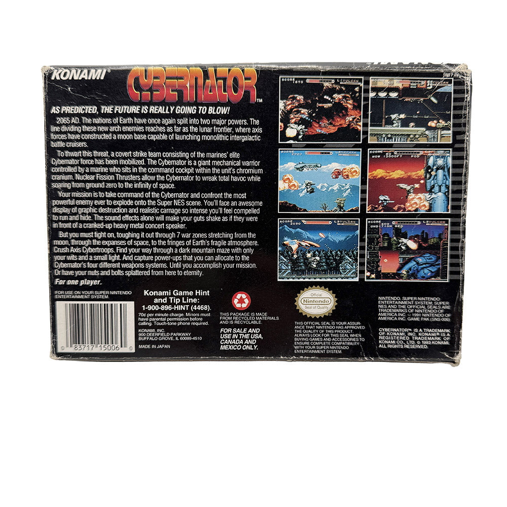 Cybernator Super Nintendo
