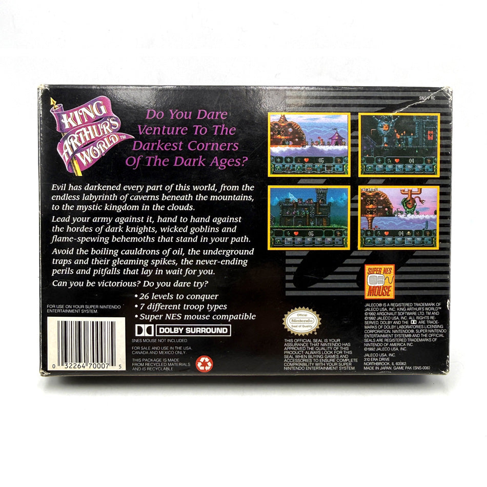 King Arthur's World Super Nintendo