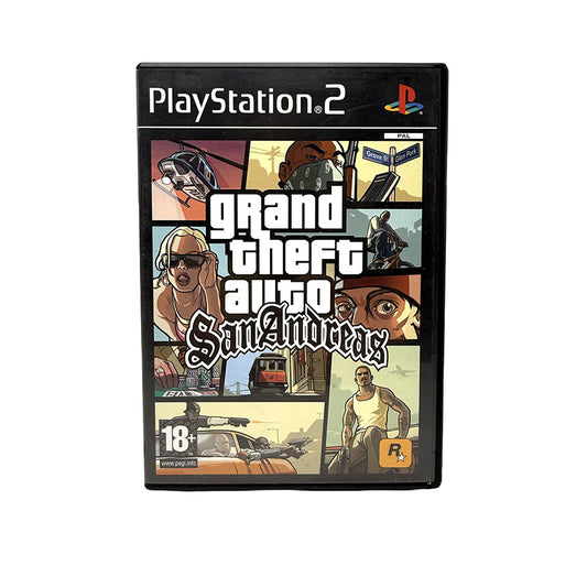 Grand Theft Auto San Andreas PlayStation 2 (GTA San Andreas)