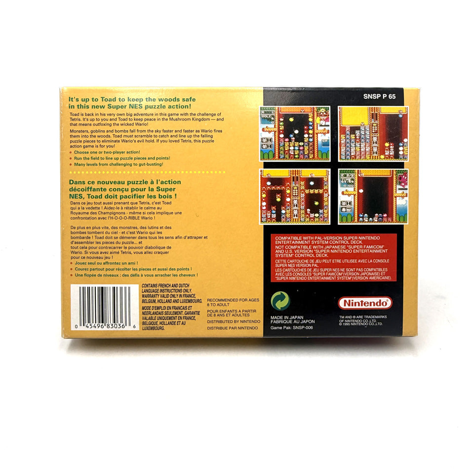 Wario's Wood Super Nintendo