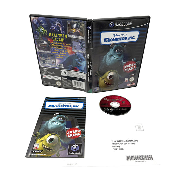 Disney Pixar Monsters Inc. Scream Arena Nintendo Gamecube