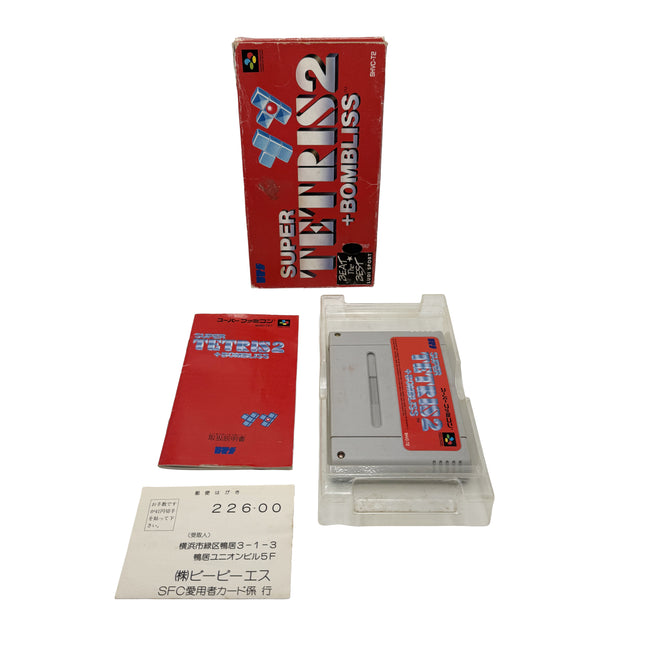 Super Tetris 2 + Bombliss Super Famicom