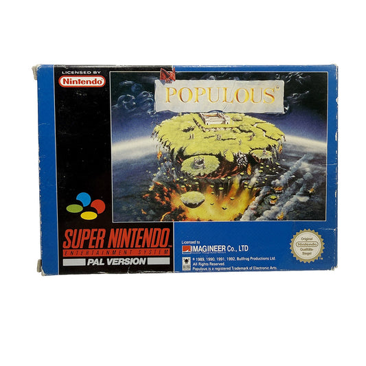 Populous Super Nintendo