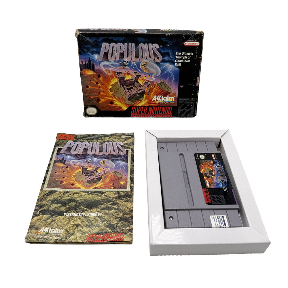 Populous Super Nintendo
