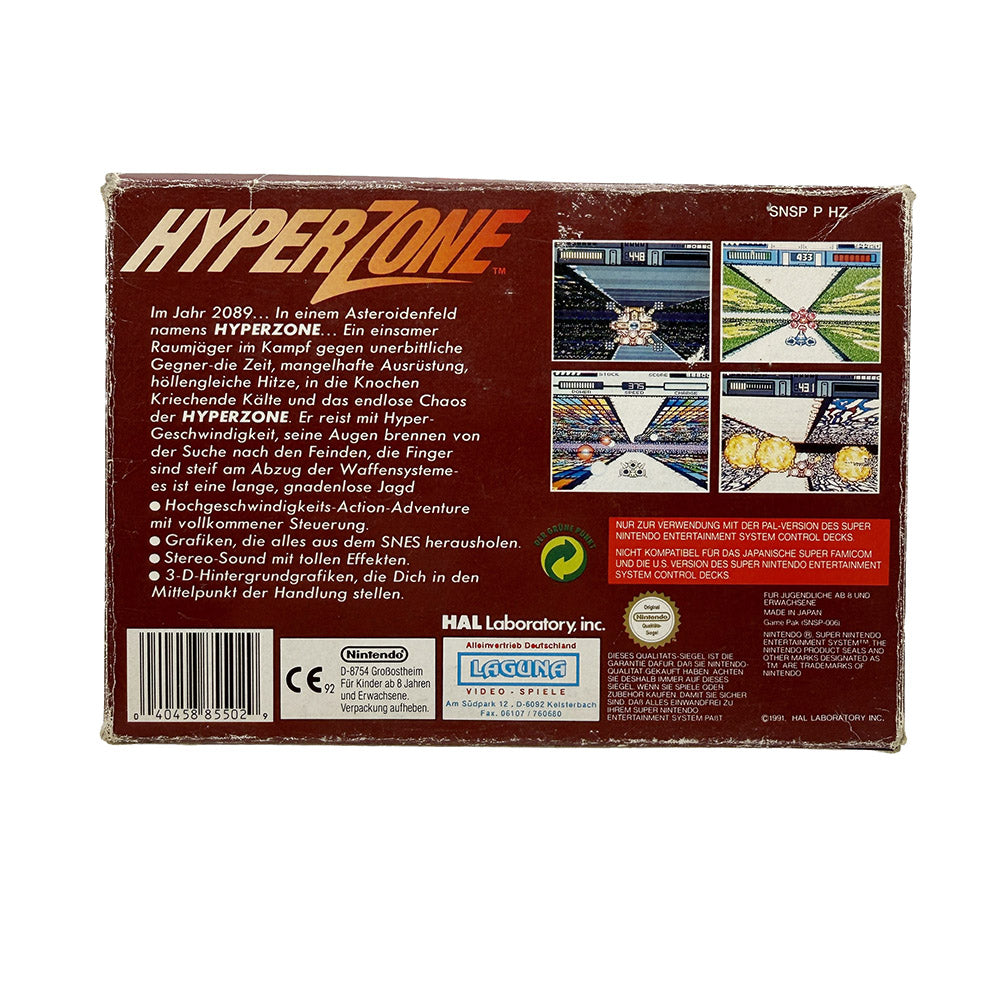 HyperZone Super Nintendo