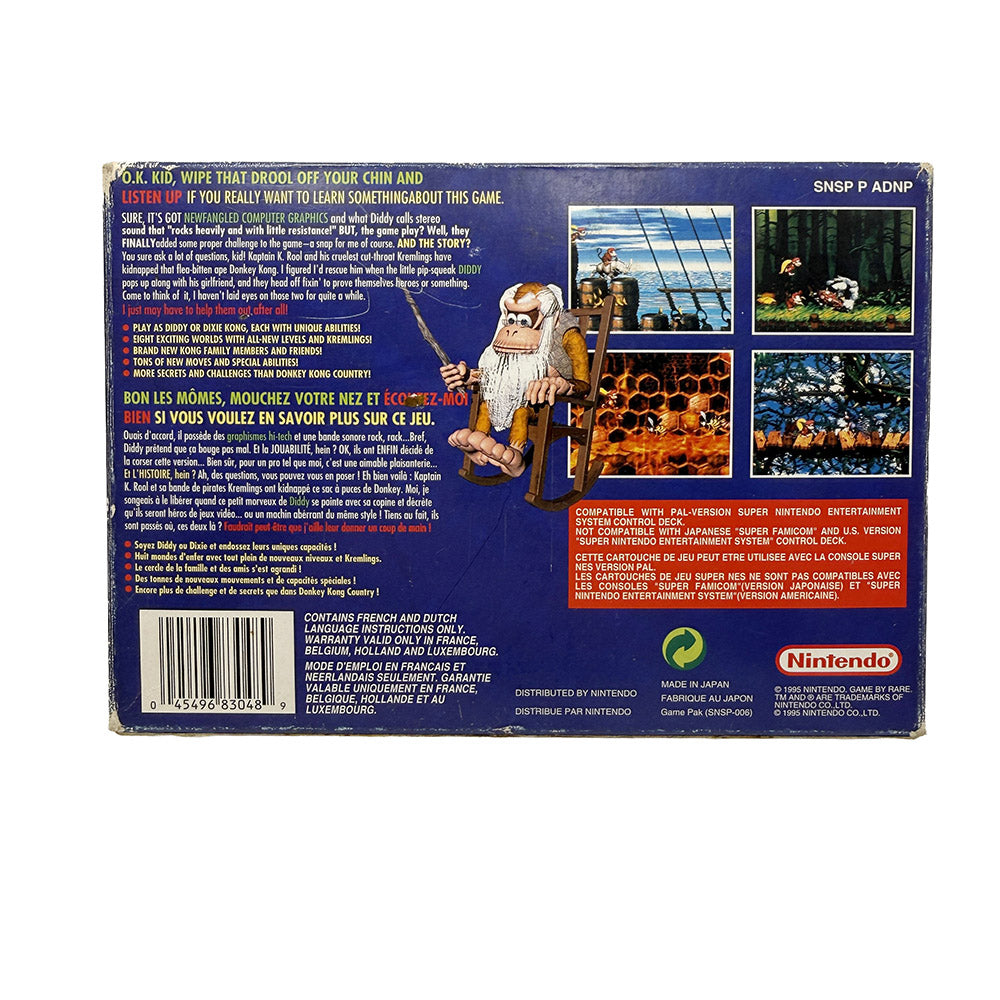 Donkey Kong Country 2 Diddy's Kong Quest Super Nintendo