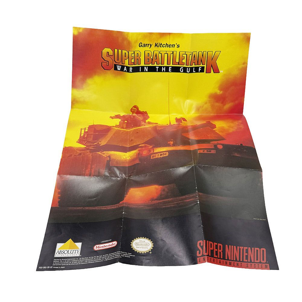 Super Battletank War in the Gulf Super Nintendo