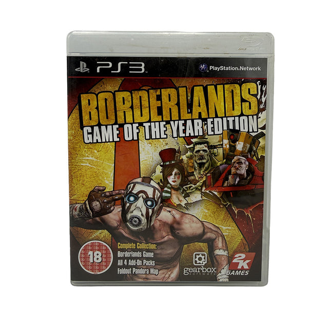 Borderlands Game of the Year Edition PlayStation 3 