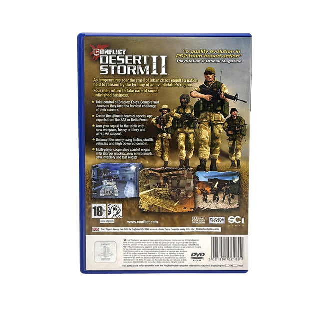 Conflict Desert Storm II PlayStation 2