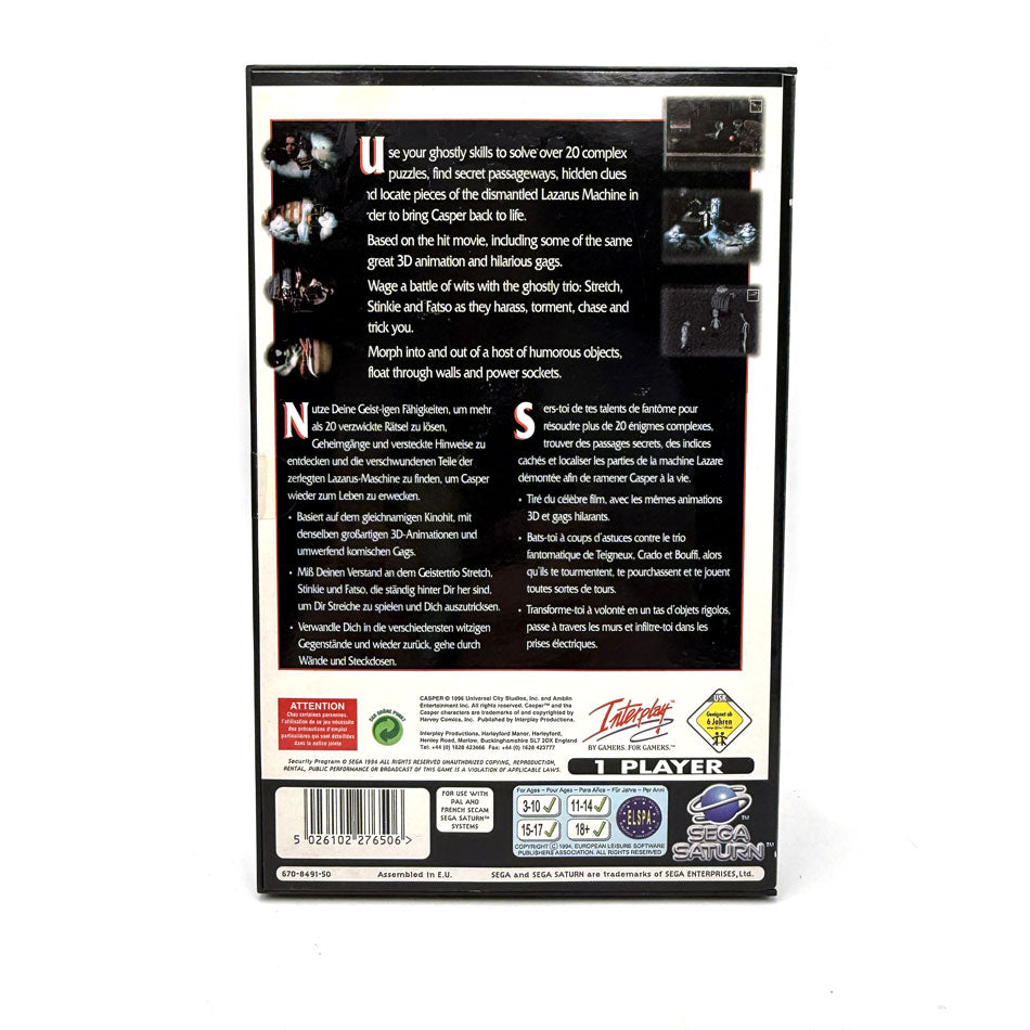 Casper Sega Saturn