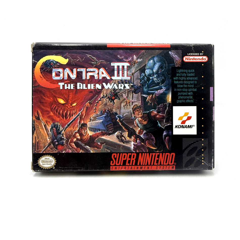 Contra III The Alien Wars Super Nintendo (US)