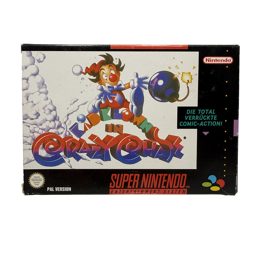 Kid Klown in Crazy Chase Super Nintendo