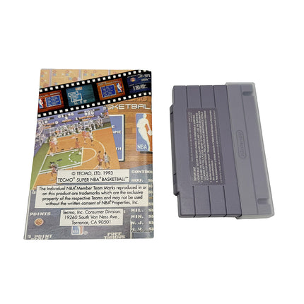 Tecmo Super NBA Basketball Super Nintendo