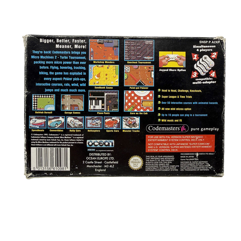 Micro Machines 2: Turbo Tournament Super Nintendo