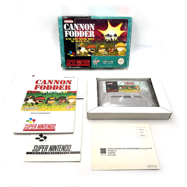 Cannon Fodder Super Nintendo