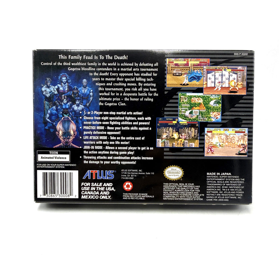 Power Instinct Super Nintendo