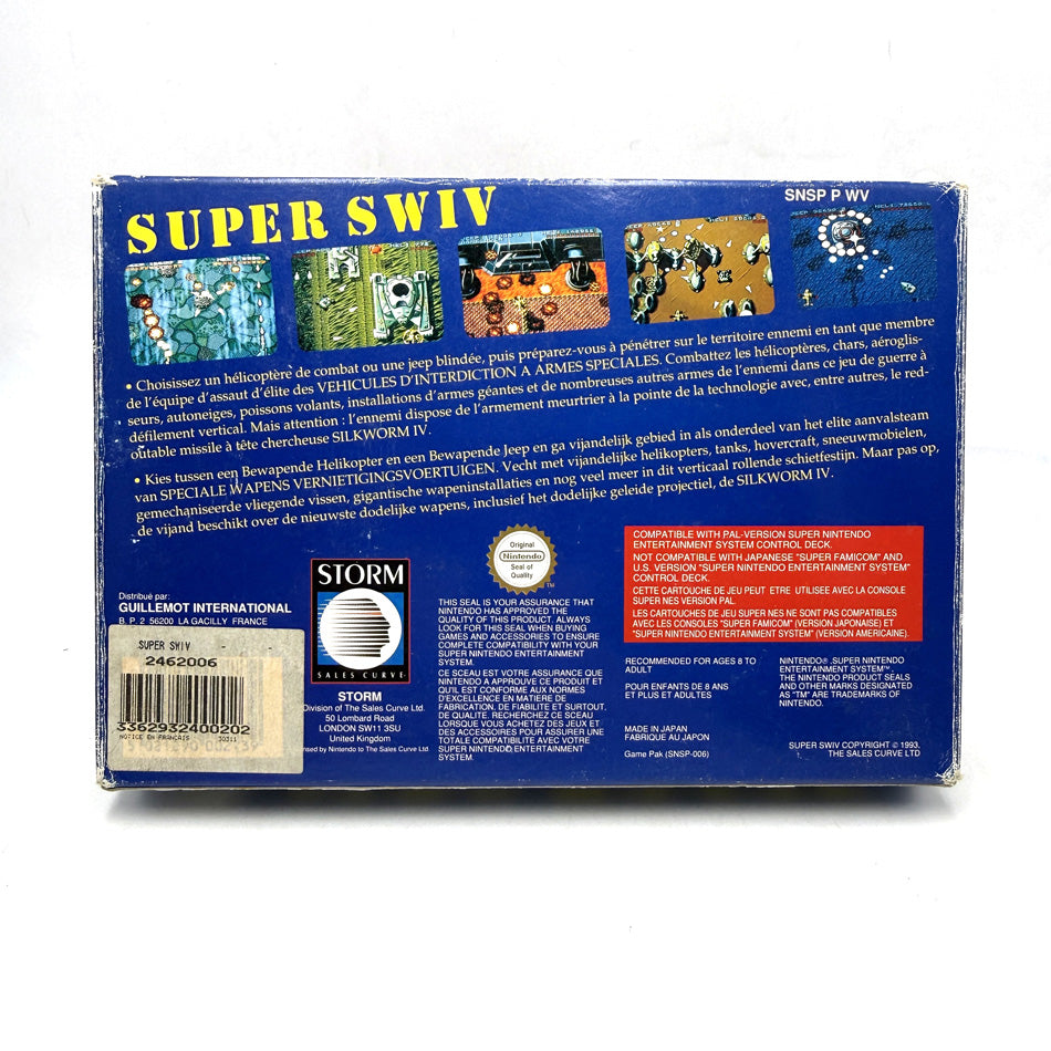 Super Swiv Super Nintendo
