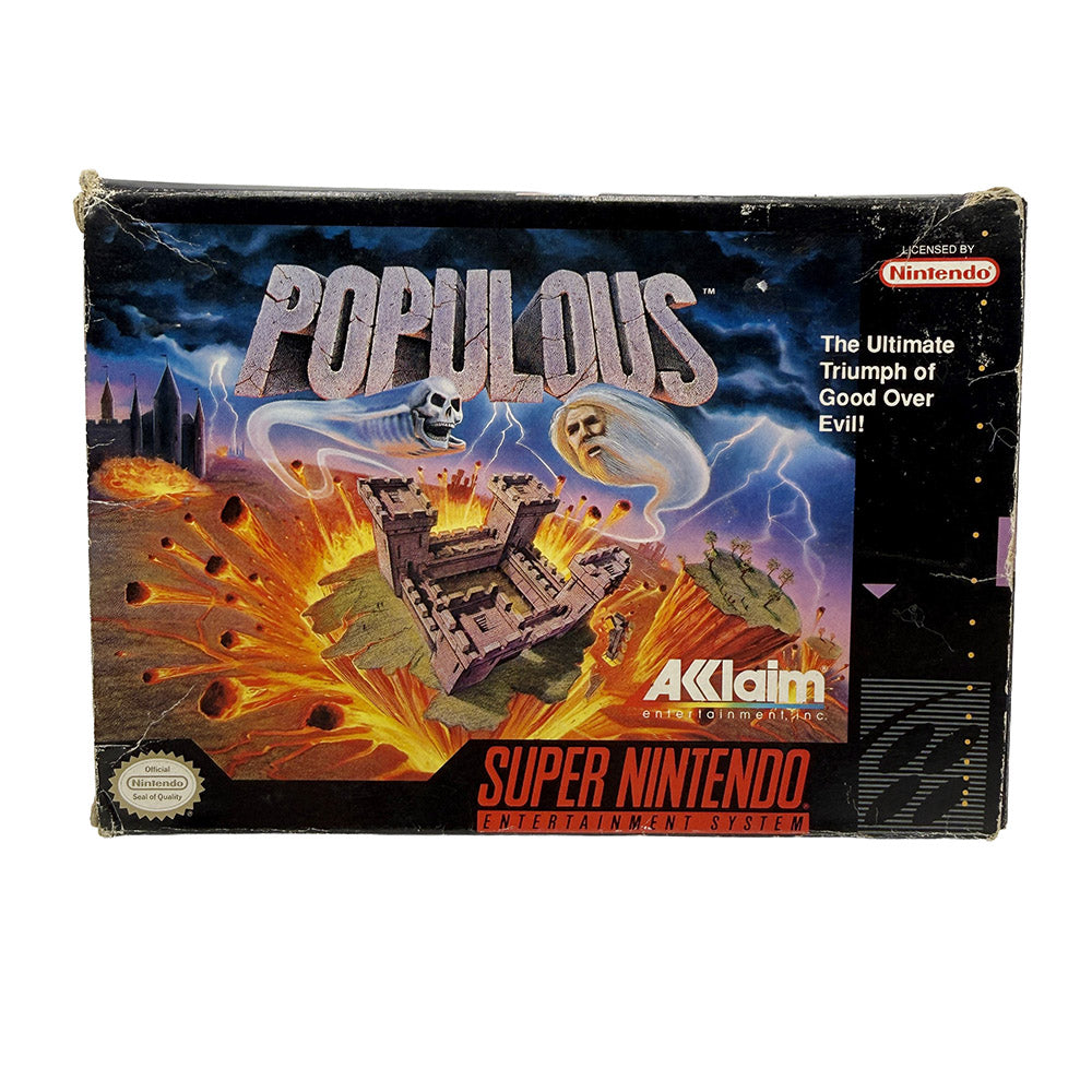 Populous Super Nintendo
