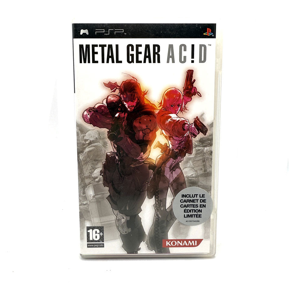 Metal Gear Acid Playstation PSP