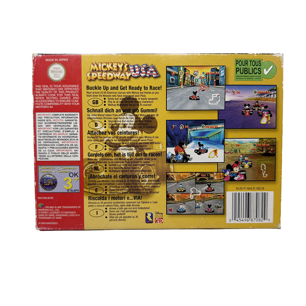 Mickey's Speedway USA Nintendo 64