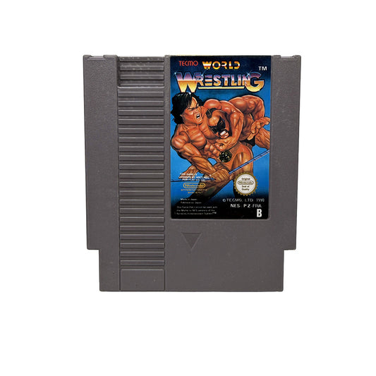 Tecmo World Wrestling Nintendo NES