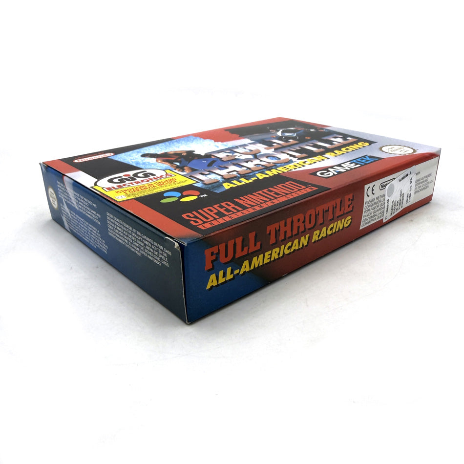 Full Throttle All-American Racing Super Nintendo