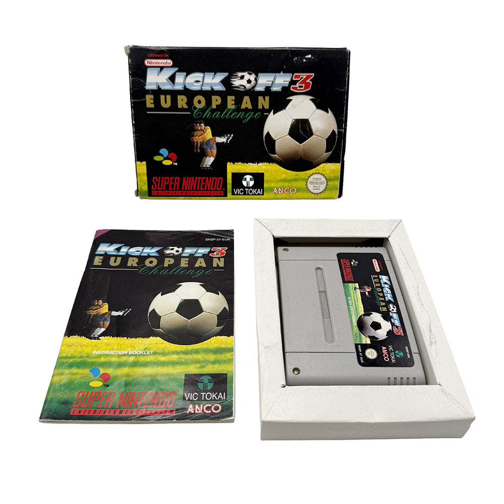 Kick Off 3 European Challenge Super Nintendo