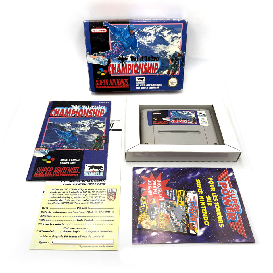 Val d'Isère Championship Super Nintendo