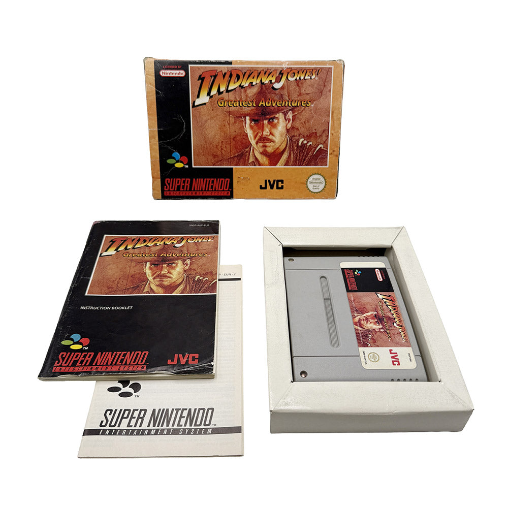 Indiana Jones Greatest Adventures Super Nintendo