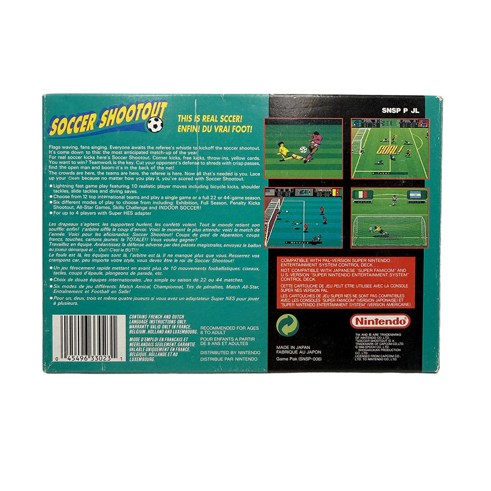 Soccer Shoutout Super Nintendo