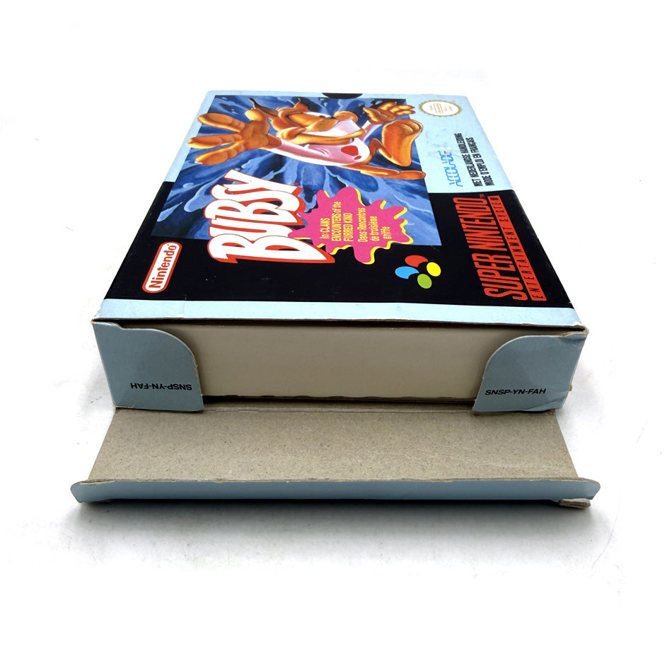 Bubsy in Claws Encounters of the Furred Kind Super Nintendo